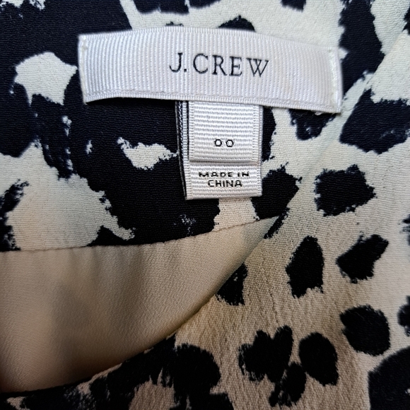 J. Crew Jules Shift Dress in Snowcat Print - Picture 7 of 11